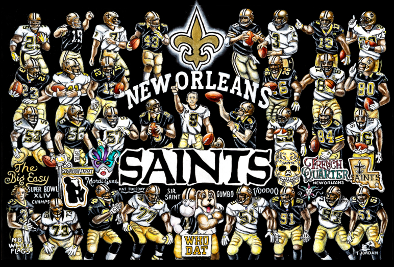 new orleans saints team