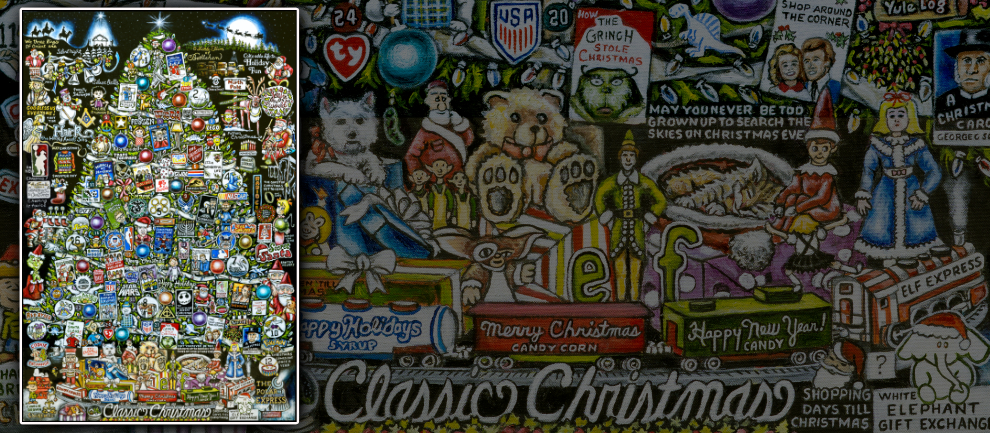 Thomas Jordan Gallery -- Classic Christmas Painting